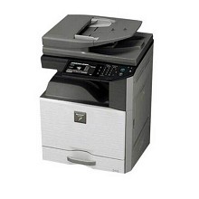 夏普（SHARP）2008UC A3彩色激光复印机 打印/复印/扫描 主机+输稿器+工作台