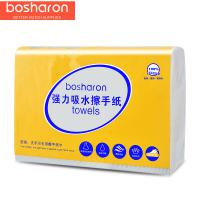 博莎朗（bosharon）强力吸水经典擦手纸巾 20包/箱 厨房纸巾