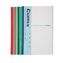 齐心（COMIX）C4808 B5经典系列无线装订本笔记本50页 颜色随机