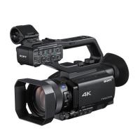 索尼（SONY）HXR-NX80 专业摄像机 手持式4K摄录一体机 小巧便携 12倍变焦 黑色