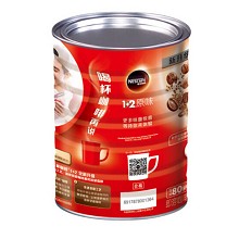 雀巢（Nestle）咖啡1+2原味 1.2kg/桶