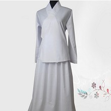 别颖 古装汉服 白色襦裙套装 160cm
