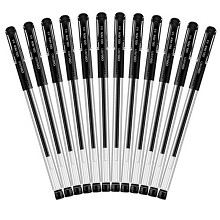 得力（deli）6600ES 经济通用型中性笔0.5mm 黑色 单支装
