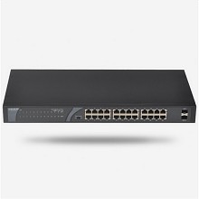 锐捷（Ruijie）RG-NBS1826GC-P 24端口千兆POE供电监控安防专用交换机 一年保修