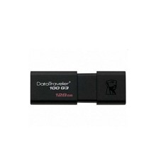 金士顿（Kingston）DT100G3 U盘 128GB USB3.0 滑盖设计 时尚便利 黑色