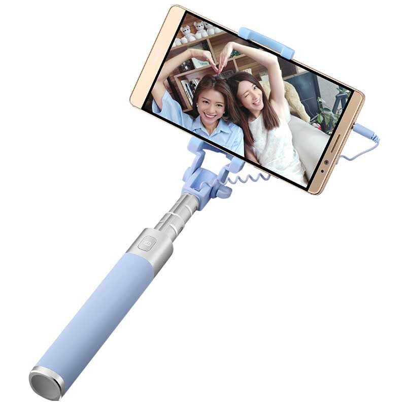 华为(huawei)af11 自拍杆 单把 静怡蓝