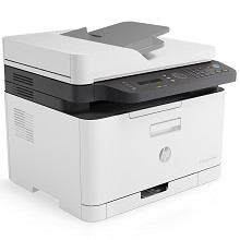 惠普（HP）Color Laser MFP 179fnw A4彩色激光多功能一体机 打印/复印/扫描/传真 支持有线/无线网络打印 18页/分钟 手动双面打印 适用耗材：W2080A/81A/82A/83A/W1132A 一年保修