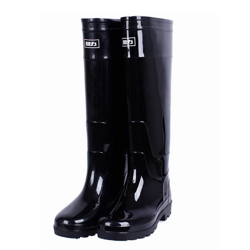 回力(warrior)8199 黑色特高筒雨鞋 男款 耐磨防滑 尺码备注(39-44码)