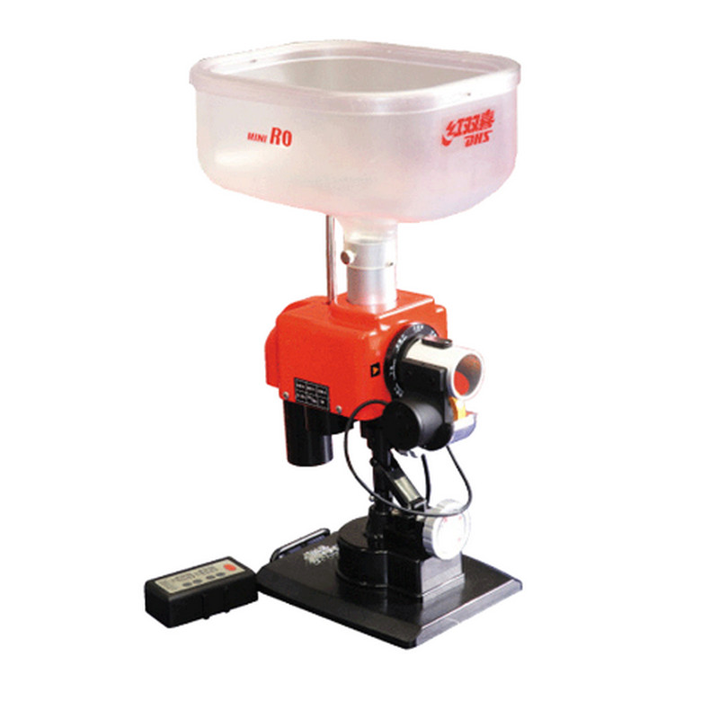 红双喜(dhs)r0 桌面式乒乓发球机 小型发球机 红色