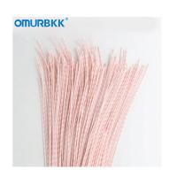 OMURBKK 16mm加厚足米黄腊管 绝缘 玻璃纤维 耐高温 10条/捆