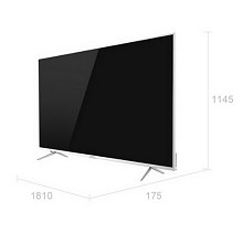 康佳（KONKA）LED75G8000UE 4K超高清智能电视 含底座 单套 黑色