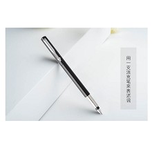 派克（PARKER）S90121TZ 威雅黑色胶杆钢笔 不锈钢笔尖 笔身黑色塑料 单支 黑色