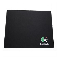 罗技（Logitech）1152 电脑鼠标垫 20*24*0.15mm 黑色