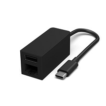 微软（Microsoft）Surface Go USB-C转以太网转接头 一个 黑色
