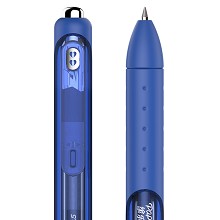 缤乐美（PaperMate）5120078 0.5mm意趣中性笔P1 12支/盒 单盒 纯蓝色