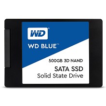 西部数据（WD）WDS500G2B0A Blue系列-3D版 500GB SSD固态硬盘