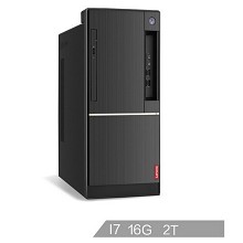 联想（Lenovo）扬天T4900d 台式电脑 I7-7700 16G 2T 2G独显 DVDRW WIN10 千兆网卡 +23英寸显示器