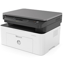 惠普（HP）Laser MFP 136a A4黑白激光多功能一体机 打印/复印/扫描 USB连接打印 20页/分钟 手动双面打印 适用耗材：W1110A 一年保修