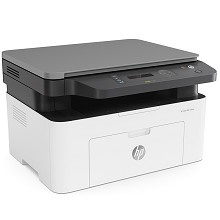 惠普（HP）Laser MFP 136nw A4黑白激光多功能一体机 打印/复印/扫描 支持有线/无线网络打印 20页/分钟 手动双面打印 适用耗材：W1110A 一年保修