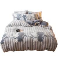 南极人 加厚珊瑚绒三件套 适用于1.2m床 款式备注 含被套*1 床单*1 枕套*1