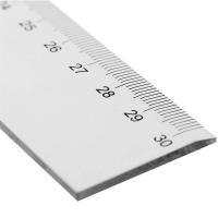 得力（deli）6230 办公通用测量绘图直尺30cm 单把