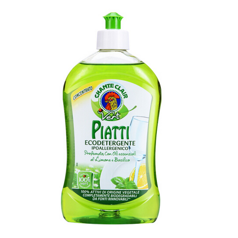 chanteclair 浓缩柠檬洗洁精 植物配方 500ml_洗衣粉洗衣液肥皂_清洁