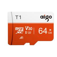 爱国者（aigo）T1 TF存储卡 64G 读速97MB/s