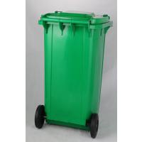 敏胤（minyin) MYL-7100 户外翻盖分类垃圾桶 带轮 厨余垃圾标识物分类 100L 绿色