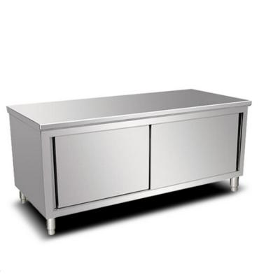 乐创(lecon) lc-j-dt01 单通打荷台 304不锈钢单拉门