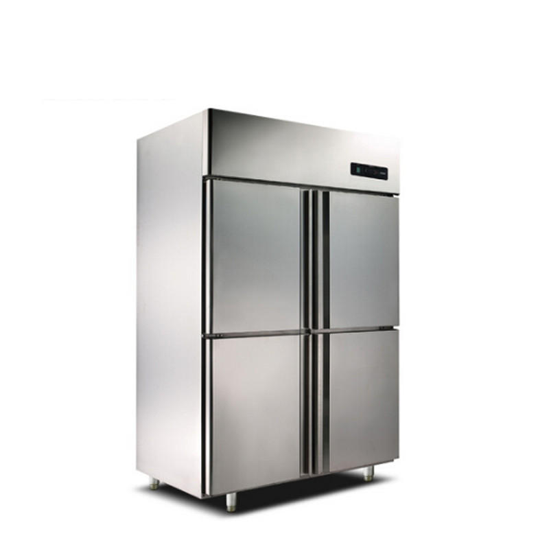 乐创(lecon)lc-j-ld01 四门冷冻冰柜 860l