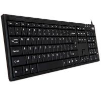 得力（deli）3712 有线usb计算机电脑键盘 单个 黑色