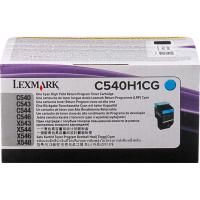 利盟（Lexmark）C540H1CG 墨粉盒 适用于X/C543/544/546/548 青色 高容（2500页）