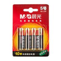 晨光（M&G）ARC92556 无汞碱性环保5号电池 4粒/排