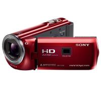 索尼（SONY）HDR-PJ390E 投影系列 数码摄像机 支持外接投影(红色) 普通摄像机及附件设备
