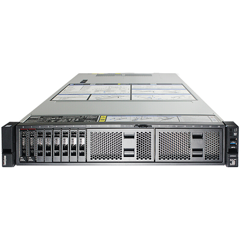 联想(lenovo)ThinkSystem SR650 2U机架式服务器 Intel Xeon Gold 5218*2/8*32G DDR4 ...
