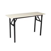 佐盛（ZUOSHENG）折叠桌子 120*40*75 cm橡白色