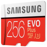 三星（SAMSUNG）256GB TF（MicroSD）存储卡 U3 4K EVO升级版+ 高速内存卡 手机平板电脑扩容卡 读速100MB/s
