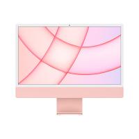 Apple iMac 24英寸 4.5K屏 新款八核M1芯片(8核图形处理器) 8G 512G SSD 一体式电脑主机 粉色 MGPN3CH/A