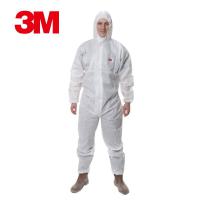 3M 4515 白色带帽连体防护服(XL)