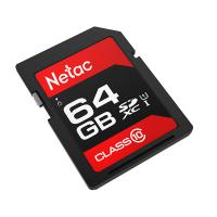 朗科 64GB SD存储卡 U1 C10 读速高达80MB/s全高清 单反数码相机 摄像机内存卡