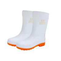 风一顺 耐油耐酸碱食品卫生靴 雨靴防水靴 白色 508中/高29cm 43码