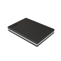 东芝（TOSHIBA）2TB USB3.0 移动硬盘 Canvio slim系列 2.5英寸 黑色 商务金属超薄 数据加密