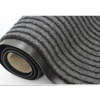 美度 02102 PVC复合地垫 加密凹槽高效除尘防滑地毯 防滑防水除尘 灰色1.4*1.2米