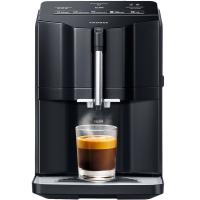西门子(Siemens)全自动咖啡机家用意式15Bar欧洲进口德国精工一键奶泡花式研磨智能清洁咖啡机TI35A809CN 黑色