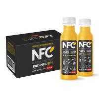 农夫山泉NFC橙汁果汁饮料 100%鲜果冷压榨 橙子冷压榨 300ml*24瓶/箱