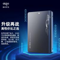 爱国者 (aigo) 256GB SSD固态硬盘S500 2.5英寸 SATA3.0接口TLC颗粒 读速500MB/s 写速450MB/s 台式机/笔记本